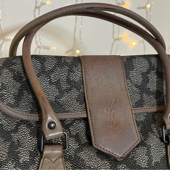 Yves Saint Laurent Vintage Giraffe Printed Mini Handbag - Picture 2 of 14